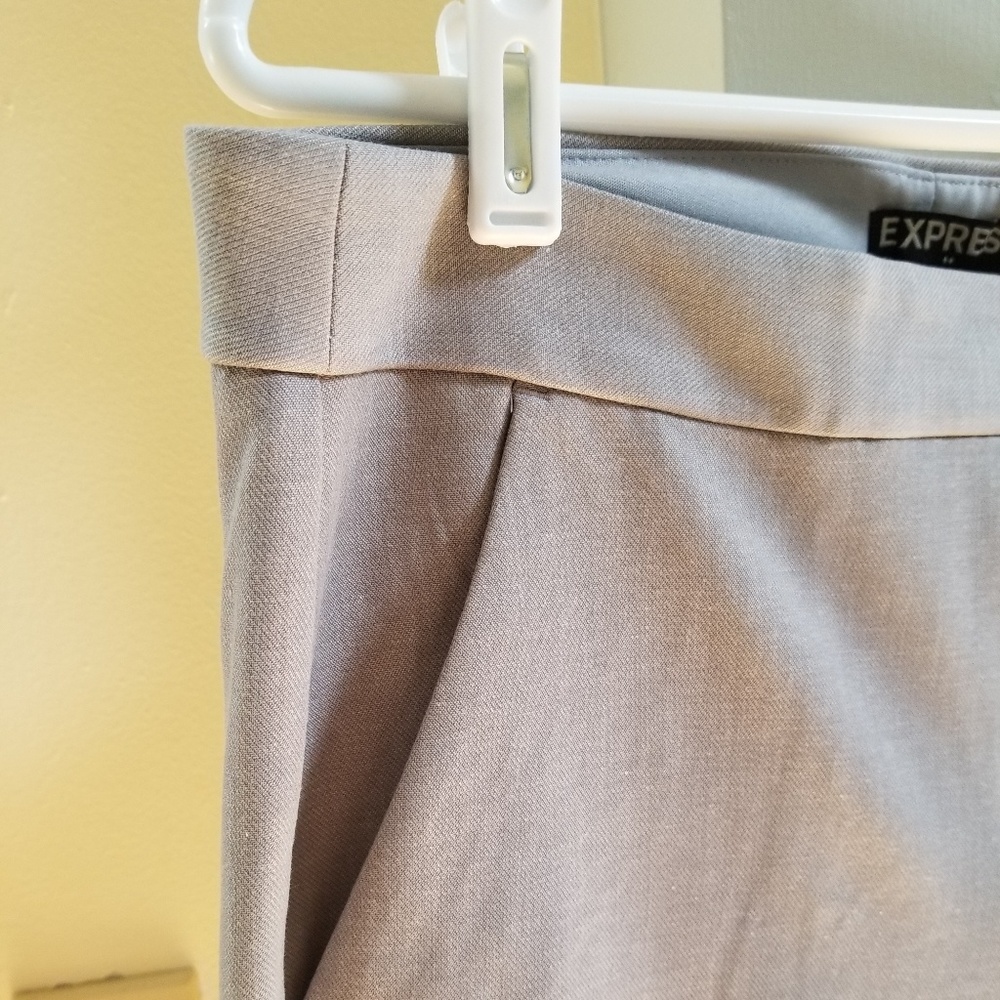 Express Boot Cut Gray Work Pant - Picture 5 of 5
